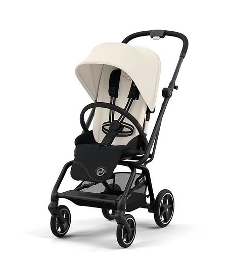 עגלת טיולון Eezy S Twist +2 לבן Canvas White-איזי אס טוויסט