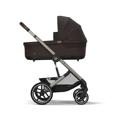 עגלת תינוק משולבת - טיולון ועריסה Balios TS5 בצבע Chocolate Brown-סייבקס בליוס חום