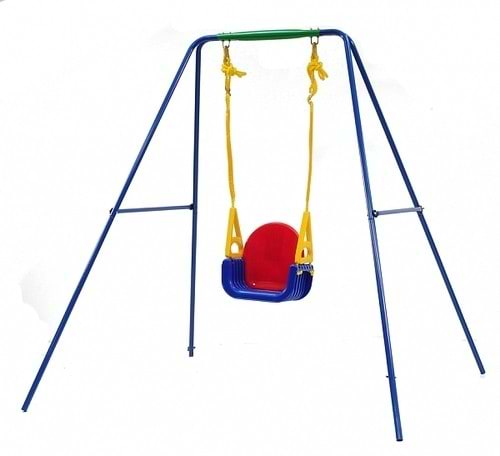נדנדת גינה 4 שלבים וקונסטרוקציה
