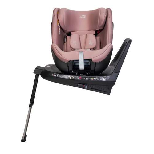 כסא בטיחות מסתובב משולב בוסטר 360° Grow Max מבית BRITAX בצבע ורוד