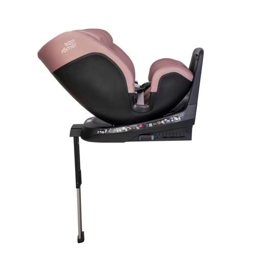 כסא בטיחות מסתובב משולב בוסטר 360° Grow Max מבית BRITAX בצבע ורוד