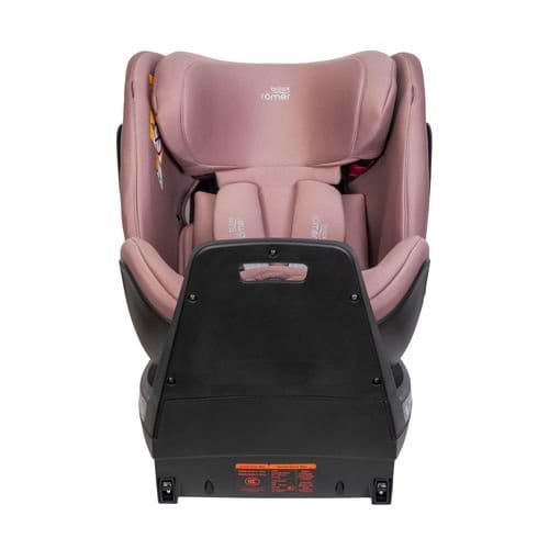 כסא בטיחות מסתובב משולב בוסטר 360° Grow Max מבית BRITAX בצבע ורוד