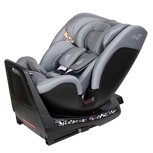 כסא בטיחות מסתובב משולב בוסטר 360° Grow Max מבית BRITAX בצבע אפור ברייטקס