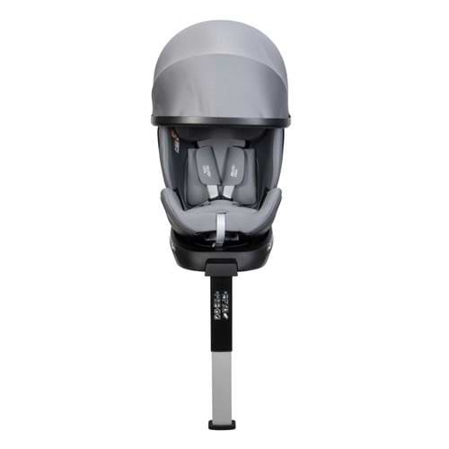 כסא בטיחות מסתובב משולב בוסטר 360° Grow Max מבית BRITAX בצבע אפור