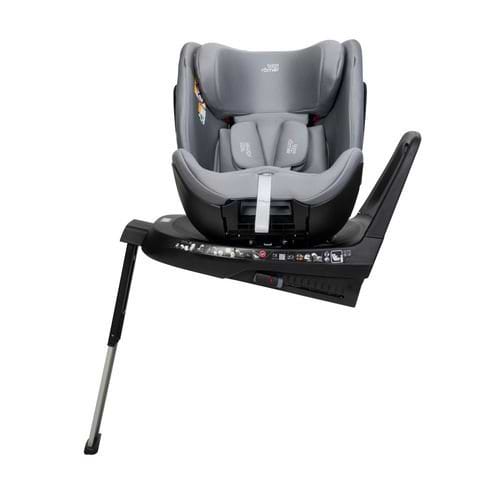 כסא בטיחות מסתובב משולב בוסטר 360° Grow Max מבית BRITAX בצבע אפור