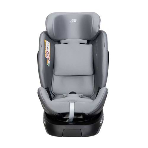 כסא בטיחות מסתובב משולב בוסטר 360° Grow Max מבית BRITAX בצבע אפור