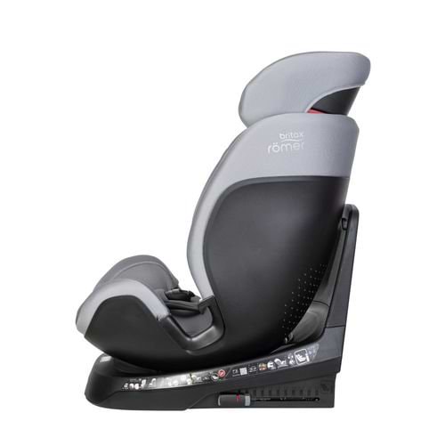כסא בטיחות מסתובב משולב בוסטר 360° Grow Max מבית BRITAX בצבע אפור