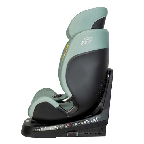 כסא בטיחות מסתובב משולב בוסטר 360° Grow Max מבית BRITAX בצבע ירוק