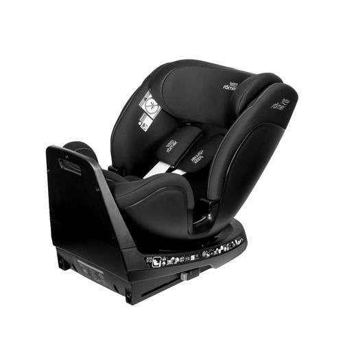 כסא בטיחות מסתובב משולב בוסטר 360° Grow Max מבית BRITAX בצבע שחור