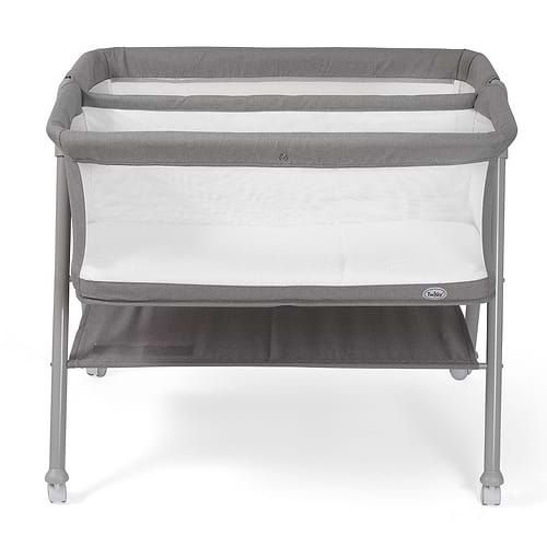 עריסת תאומים דאלאס דאבל שמנת / מסגרת דמוי עץ – Dallas Double Baby Crib Clay