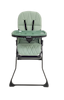 כסא אוכל מתקפל בעל גב קבוע Apetito בצבע ירוק