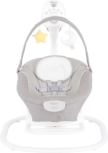 נדנדה חשמלית שקטה במיוחד 2ב1 SoftSway דגם Starlight
