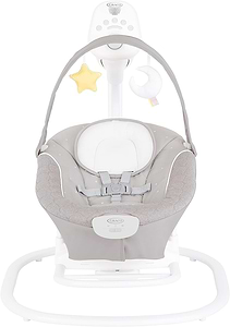 נדנדה חשמלית שקטה במיוחד 2ב1 SoftSway דגם Starlight גרקו