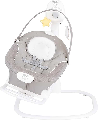 נדנדה חשמלית שקטה במיוחד 2ב1 SoftSway דגם Starlight