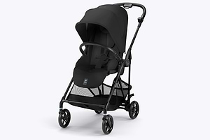 עגלה מליו 3 קרבון  - Melio 3 Carbon בצבע שחור Magic Black סייבקס