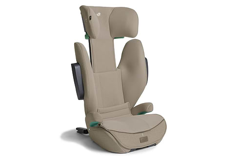 בוסטר גב בתקן i-Size במהדורה מפוארת I-Traver Signature בצבע Sandstone 