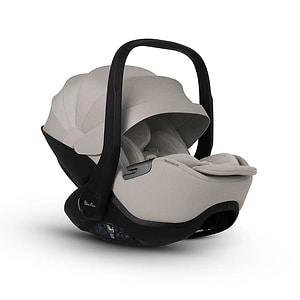 סלקל נשכב מלידה ועד 18 חודשים דגם Glider Plus 360 צבע Natural Taupe סילבר קרוס