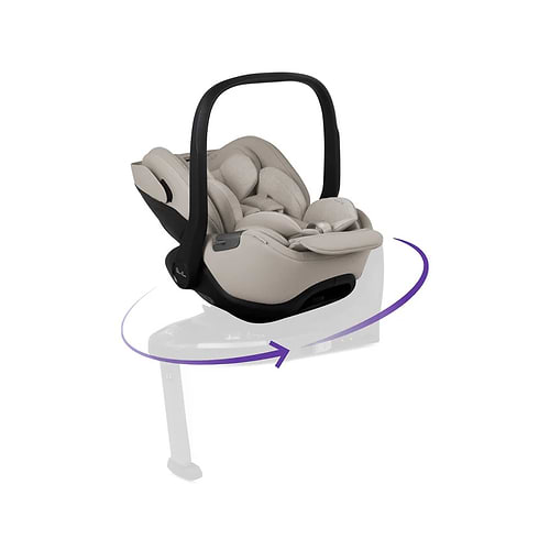 סלקל נשכב מלידה ועד 18 חודשים דגם Glider Plus 360 צבע Iconc Black