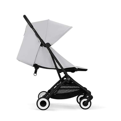 טיולון Orfeo אפור Fog Grey עם שלדה שחורה