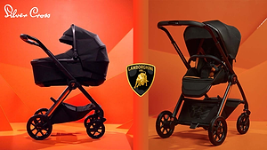 סופר עגלה משולבת במהדורה מוגבלת דגם Reef Super Stroller Lamburgini - מכירה מוקדמת צפי סוף מרץ 2026 סילבר קרוס