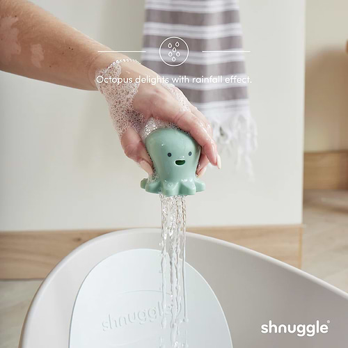 סט של 3 צעצועי אמבטיה חווייתיים מבית Shnuggle