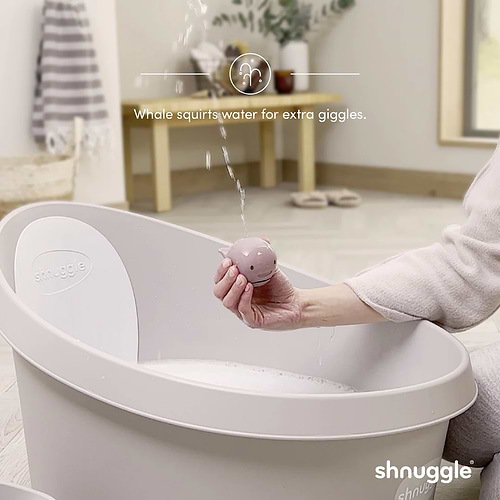 סט של 3 צעצועי אמבטיה חווייתיים מבית Shnuggle