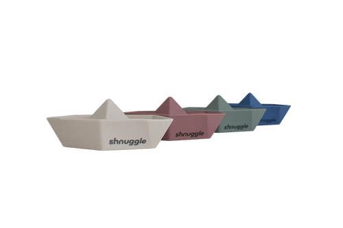 סט 4 צעצועי אמבטיה סירות מבית Shnuggle 