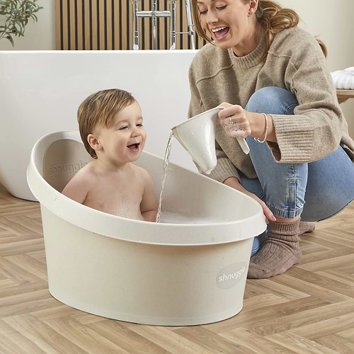 אמבטיית פעוטות מחומרים ממוחזרים מבית Shnuggle