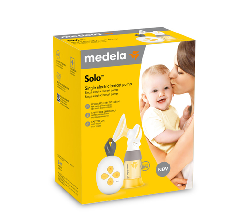 סולו-משאבת חלב חשמלית חד צדדית medela
