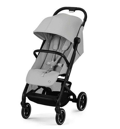 עגלת טיולון Beezy Fog Grey - ביזי סייבקס בצבע שחור