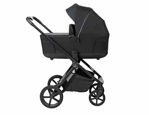 עגלה Sport Line דגם Cielo XL בצבע ריפוד שחור / ידית שחורה / שלד שחור ספורט ליין