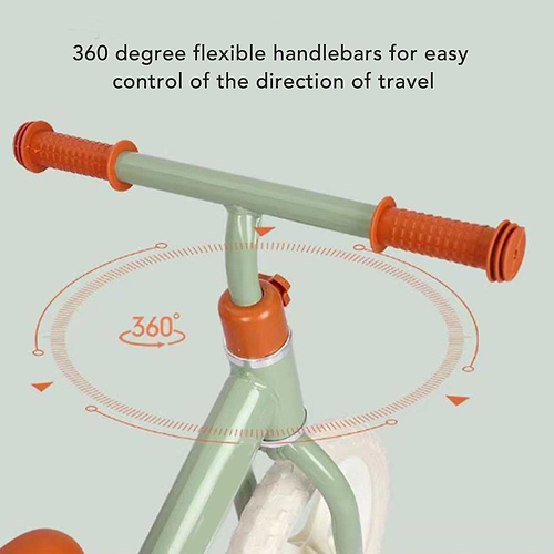 אופני איזון B smart + סל אחסון נייד ביסמארט בצבע ורוד