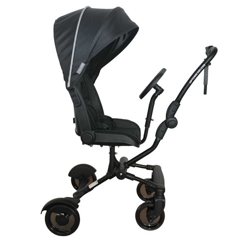 טרמפיסט צד עם מושב לעגלה ו 4 גלגלים COZY UPTOWN DELUXE BabySafe
