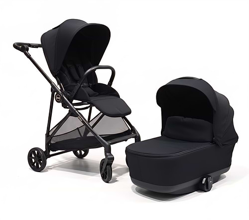 עגלה משולבת דגם:ICON -VELO צבע שחור