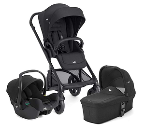 עגלת תינוק המתאימה מלידה כוללת סלקל Chrome™ 2 Trio - שחור Raven ג'ואי