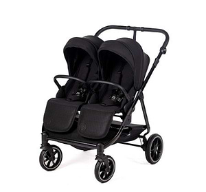 עגלת תאומים 0.EASY TWIN 5 מבית BABY MONSTERS בצבע שחור בייבי מונסטרס
