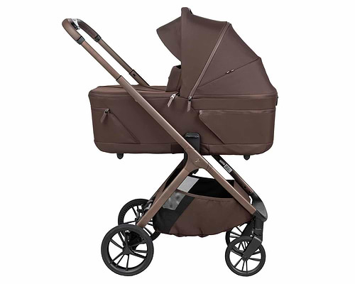 עגלה דגם ALIX nobility צבע שוקולד- DARK BROWN