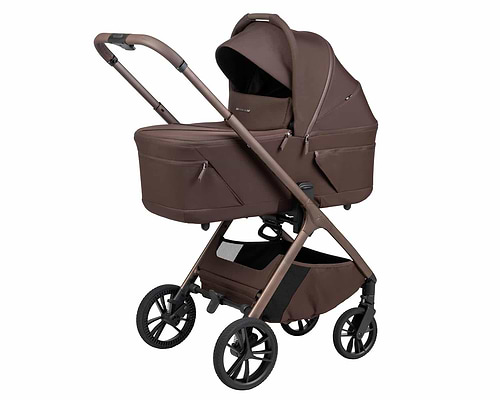 עגלה דגם ALIX nobility צבע שוקולד- DARK BROWN