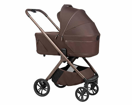 עגלה דגם ALIX nobility צבע שוקולד- DARK BROWN