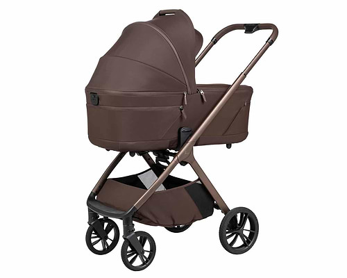 עגלה דגם ALIX nobility צבע שוקולד- DARK BROWN