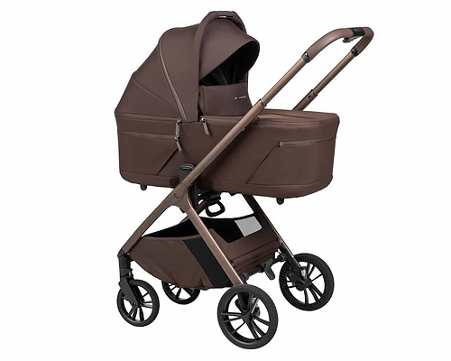 עגלה דגם ALIX nobility צבע שוקולד- DARK BROWN