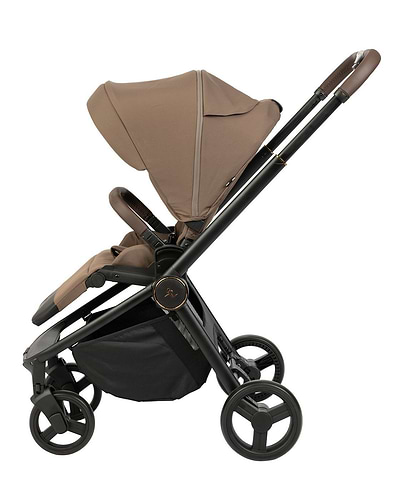 עגלת התינוק CIELO BASIC Z 2026 – הדגם החדש עם השדרוגים של 2026 בצבע מוקה