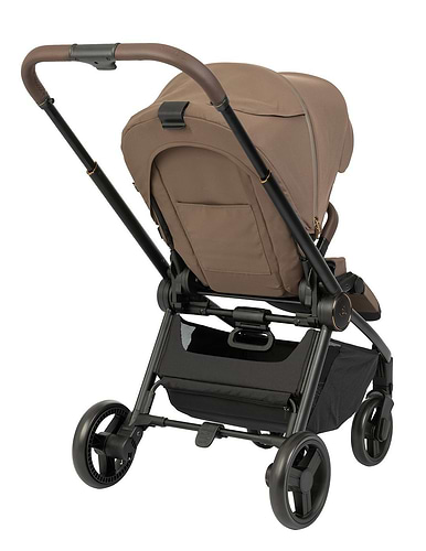 עגלת התינוק CIELO BASIC Z 2026 – הדגם החדש עם השדרוגים של 2026 בצבע מוקה