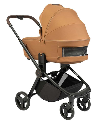 עגלת התינוק CIELO BASIC Z 2026 – הדגם החדש עם השדרוגים של 2026 בצבע כאמל