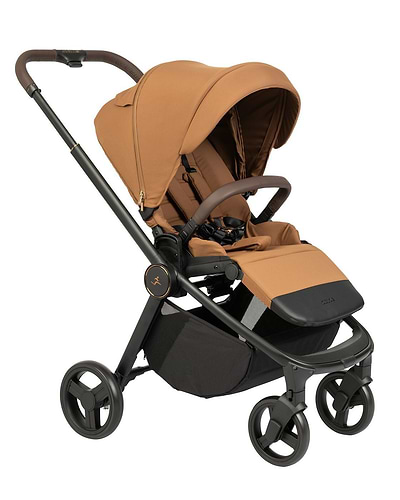 עגלת התינוק CIELO BASIC Z 2026 – הדגם החדש עם השדרוגים של 2026 בצבע כאמל