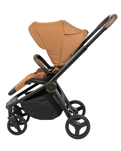 עגלת התינוק CIELO BASIC Z 2026 – הדגם החדש עם השדרוגים של 2026 בצבע כאמל