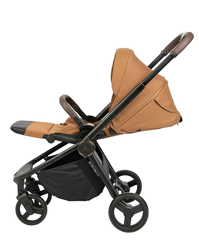 עגלת התינוק CIELO BASIC Z 2026 – הדגם החדש עם השדרוגים של 2026 בצבע כאמל