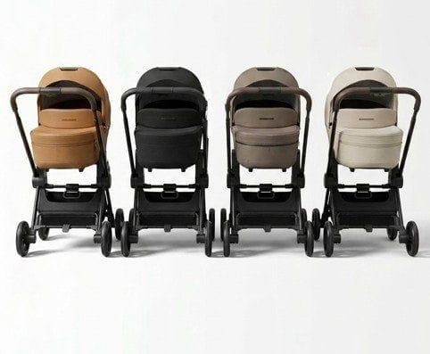 עגלת התינוק CIELO BASIC Z 2026 – הדגם החדש עם השדרוגים של 2026 בצבע כאמל