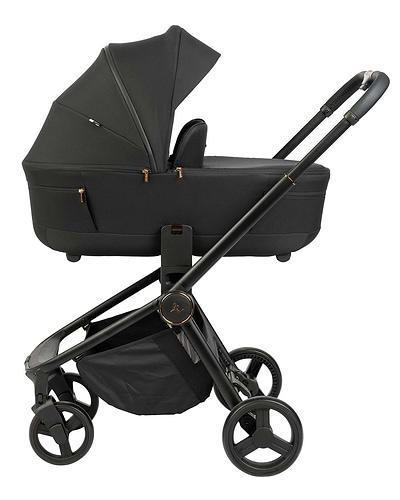 עגלת התינוק CIELO BASIC Z 2026 – הדגם החדש עם השדרוגים של 2026 בצבע שחור