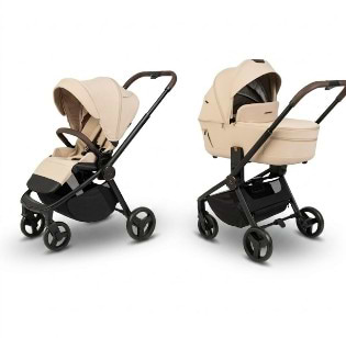 עגלת התינוק CIELO BASIC Z 2026 – הדגם החדש עם השדרוגים של 2026 בצבע בז'